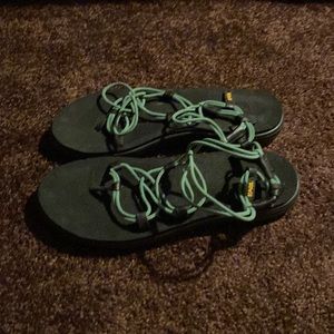 Teva strap sandals size 10